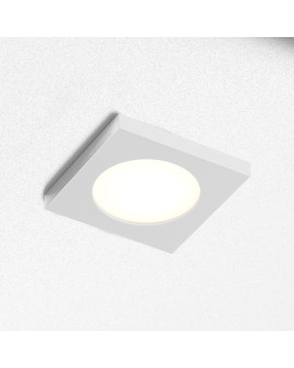 DK3014-WH Встраиваемый светильник влагозащ., IP 44, 50 Вт, GU10, белый, алюминий