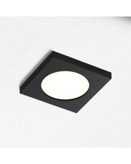 DK3015-BK Встраиваемый светильник влагозащ., IP 44, 50 Вт, GU10, черный, алюминий DK3015-BK Встраиваемый светильник влагозащ., IP 44, 50 Вт, GU10, черный, алюминий