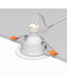 DK3016-WH Встраиваемый светильник влагозащ., IP 65, 50 Вт, GU10, белый, алюминий