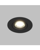DK3020-BK Встраиваемый светильник, IP 20, 10 Вт, GU5.3, LED, черный, пластик DK3020-BK Встраиваемый светильник, IP 20, 10 Вт, GU5.3, LED, черный, пластик