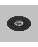 DK3020-BK Встраиваемый светильник, IP 20, 10 Вт, GU5.3, LED, черный, пластик DK3020-BK Встраиваемый светильник, IP 20, 10 Вт, GU5.3, LED, черный, пластик