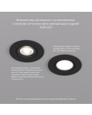 DK3020-BK Встраиваемый светильник, IP 20, 10 Вт, GU5.3, LED, черный, пластик DK3020-BK Встраиваемый светильник, IP 20, 10 Вт, GU5.3, LED, черный, пластик