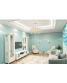 DK3020-WH Встраиваемый светильник, IP 20, 10 Вт, GU5.3, LED, белый, пластик