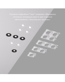 DK3020/61-SCB Закладная панель SCB для DK3020/61, ПВХ, акрил