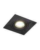 DK3021-BK Встраиваемый светильник, IP 20, 10 Вт, GU5.3, LED, черный, пластик DK3021-BK Встраиваемый светильник, IP 20, 10 Вт, GU5.3, LED, черный, пластик