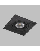 DK3021-BK Встраиваемый светильник, IP 20, 10 Вт, GU5.3, LED, черный, пластик DK3021-BK Встраиваемый светильник, IP 20, 10 Вт, GU5.3, LED, черный, пластик