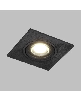 DK3021-BK Встраиваемый светильник, IP 20, 10 Вт, GU5.3, LED, черный, пластик