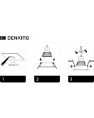 DK3021-BK Встраиваемый светильник, IP 20, 10 Вт, GU5.3, LED, черный, пластик DK3021-BK Встраиваемый светильник, IP 20, 10 Вт, GU5.3, LED, черный, пластик