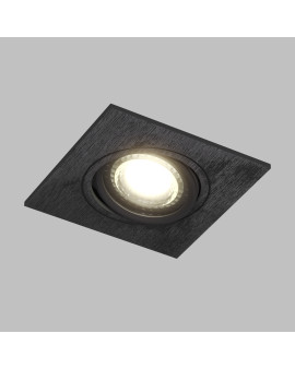 DK3021-BK Встраиваемый светильник, IP 20, 10 Вт, GU5.3, LED, черный, пластик