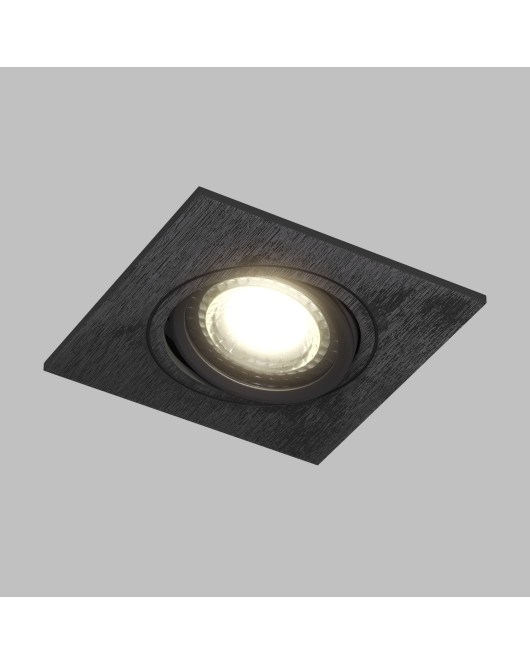DK3021-BK Встраиваемый светильник, IP 20, 10 Вт, GU5.3, LED, черный, пластик DK3021-BK Встраиваемый светильник, IP 20, 10 Вт, GU5.3, LED, черный, пластик