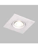 DK3021-WH Встраиваемый светильник, IP 20, 10 Вт, GU5.3, LED, белый, пластик DK3021-WH Встраиваемый светильник, IP 20, 10 Вт, GU5.3, LED, белый, пластик