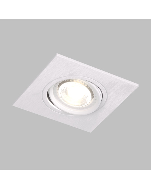 DK3021-WH Встраиваемый светильник, IP 20, 10 Вт, GU5.3, LED, белый, пластик DK3021-WH Встраиваемый светильник, IP 20, 10 Вт, GU5.3, LED, белый, пластик