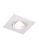 DK3021-WH Встраиваемый светильник, IP 20, 10 Вт, GU5.3, LED, белый, пластик DK3021-WH Встраиваемый светильник, IP 20, 10 Вт, GU5.3, LED, белый, пластик