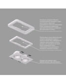 DK3022/72-SCB Закладная панель SCB для DK3022/DK3072, ПВХ