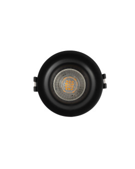 DK3024-BK Встраиваемый светильник, IP 20, 10 Вт, GU5.3, LED, черный, пластик DK3024-BK Встраиваемый светильник, IP 20, 10 Вт, GU5.3, LED, черный, пластик
