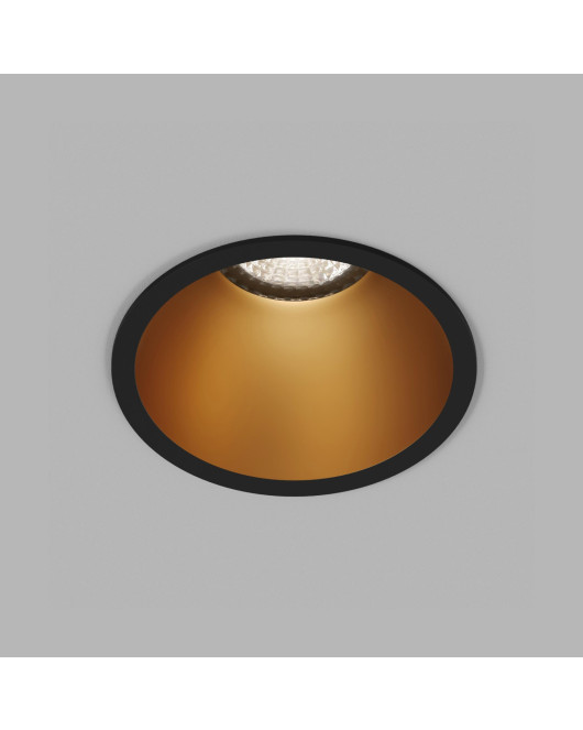 DK3026-BG Встраиваемый светильник, IP 20, 10 Вт, GU5.3, LED, черный/золотой, пластик DK3026-BG Встраиваемый светильник, IP 20, 10 Вт, GU5.3, LED, черный/золотой, пластик