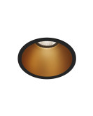 DK3026-BG Встраиваемый светильник, IP 20, 10 Вт, GU5.3, LED, черный/золотой, пластик DK3026-BG Встраиваемый светильник, IP 20, 10 Вт, GU5.3, LED, черный/золотой, пластик