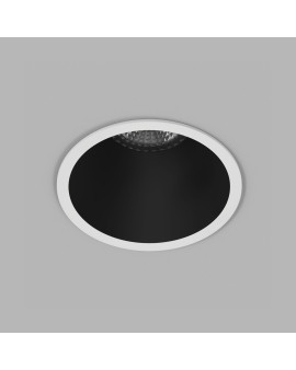 DK3026-WB Встраиваемый светильник, IP 20, 10 Вт, GU5.3, LED, белый/черный, пластик