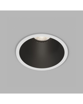 DK3026-WB Встраиваемый светильник, IP 20, 10 Вт, GU5.3, LED, белый/черный, пластик