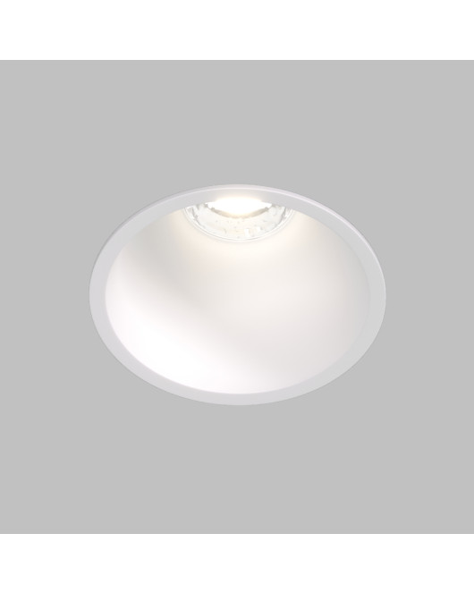 DK3026-WH Встраиваемый светильник, IP 20, 10 Вт, GU5.3, LED, белый, пластик