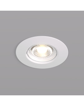 DK3028-WH Встраиваемый светильник, IP 20, 10 Вт, GU5.3, LED, белый, пластик DK3028-WH Встраиваемый светильник, IP 20, 10 Вт, GU5.3, LED, белый, пластик