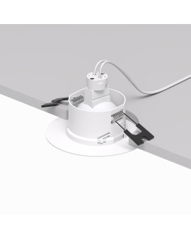 DK3028-WH Встраиваемый светильник, IP 20, 10 Вт, GU5.3, LED, белый, пластик DK3028-WH Встраиваемый светильник, IP 20, 10 Вт, GU5.3, LED, белый, пластик
