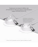 DK3029-WH Встраиваемый светильник, IP 20, 10 Вт, GU5.3, LED, белый, пластик