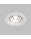 DK3029-WH Встраиваемый светильник, IP 20, 10 Вт, GU5.3, LED, белый, пластик