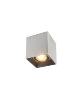 DK3030-WB Светильник накладной IP 20, 10 Вт, GU5.3, LED, белый/черный, пластик