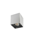DK3030-WB Светильник накладной IP 20, 10 Вт, GU5.3, LED, белый/черный, пластик