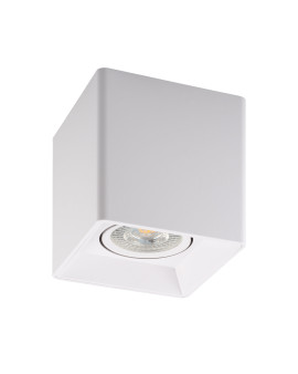 DK3030-WH Светильник накладной IP 20, 10 Вт, GU5.3, LED, белый, пластик