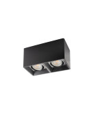 DK3035-BK Светильник накладной IP 20, 10 Вт, GU5.3, LED, черный, пластик
