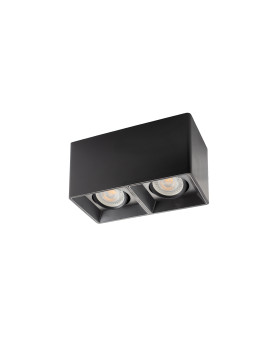 DK3035-BK Светильник накладной IP 20, 10 Вт, GU5.3, LED, черный, пластик