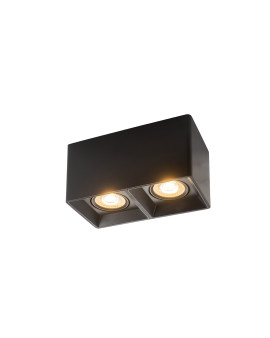 DK3035-BK Светильник накладной IP 20, 10 Вт, GU5.3, LED, черный, пластик
