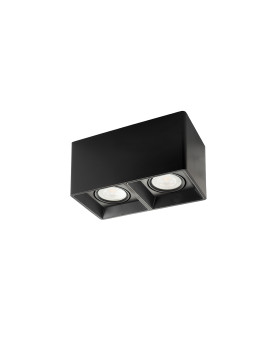 DK3035-BK Светильник накладной IP 20, 10 Вт, GU5.3, LED, черный, пластик