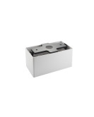 DK3035-WB Светильник накладной IP 20, 10 Вт, GU5.3, LED, белый/черный, пластик