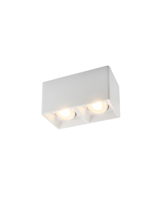 DK3035-WH Светильник накладной IP 20, 10 Вт, GU5.3, LED, белый, пластик