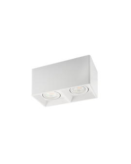 DK3035-WH Светильник накладной IP 20, 10 Вт, GU5.3, LED, белый, пластик