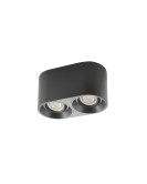 DK3036-BK Светильник накладной IP 20, 10 Вт, GU5.3, LED, черный, пластик DK3036-BK Светильник накладной IP 20, 10 Вт, GU5.3, LED, черный, пластик