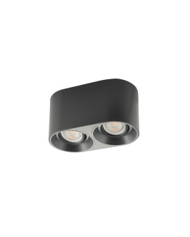 DK3036-BK Светильник накладной IP 20, 10 Вт, GU5.3, LED, черный, пластик