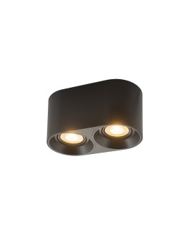 DK3036-BK Светильник накладной IP 20, 10 Вт, GU5.3, LED, черный, пластик