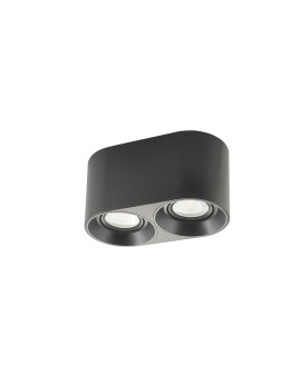 DK3036-BK Светильник накладной IP 20, 10 Вт, GU5.3, LED, черный, пластик