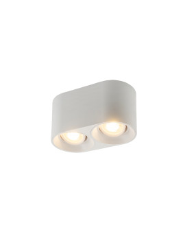 DK3036-WH Светильник накладной IP 20, 10 Вт, GU5.3, LED, белый, пластик