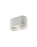 DK3036-WH Светильник накладной IP 20, 10 Вт, GU5.3, LED, белый, пластик DK3036-WH Светильник накладной IP 20, 10 Вт, GU5.3, LED, белый, пластик