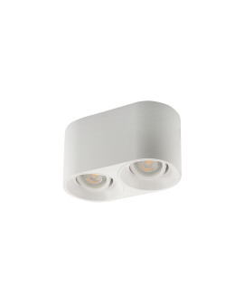 DK3036-WH Светильник накладной IP 20, 10 Вт, GU5.3, LED, белый, пластик