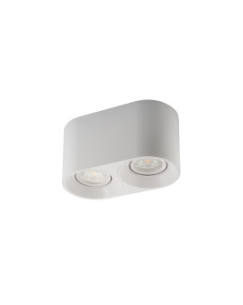 DK3036-WH Светильник накладной IP 20, 10 Вт, GU5.3, LED, белый, пластик DK3036-WH Светильник накладной IP 20, 10 Вт, GU5.3, LED, белый, пластик