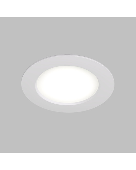DK3047-WH Встраиваемый светильник IP 20, 5Вт, LED, белый, пластик