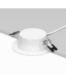 DK3048-WH Встраиваемый светильник, IP 20, 7Вт, LED, белый, пластик