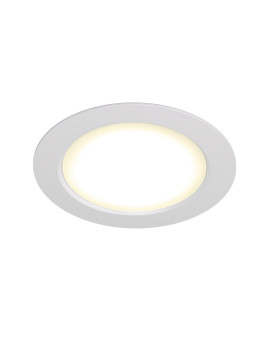 DK3048-WH Встраиваемый светильник, IP 20, 7Вт, LED, белый, пластик