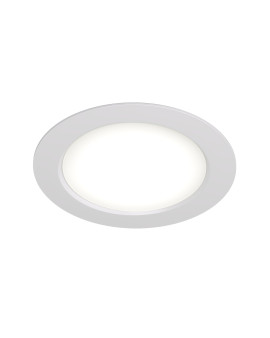 DK3049-WH Встраиваемый светильник, IP 20, 7Вт, LED, белый, пластик